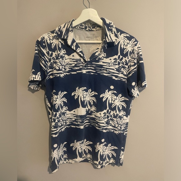 Vineyard Vines by Shep & Ian Hawaiian Style Polo‎ Shirt Men's XS - Picture 1 of 5